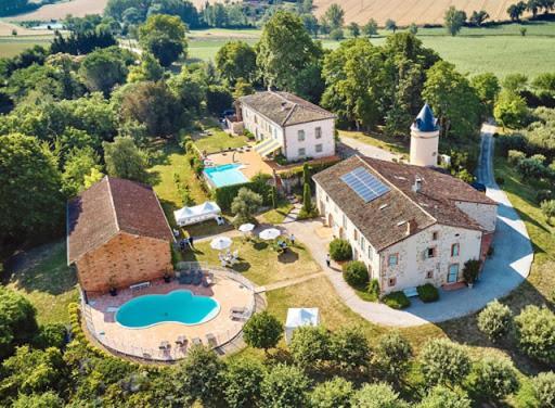 Bed and Breakfast Domaine d'En Naudet à Teyssode Extérieur photo